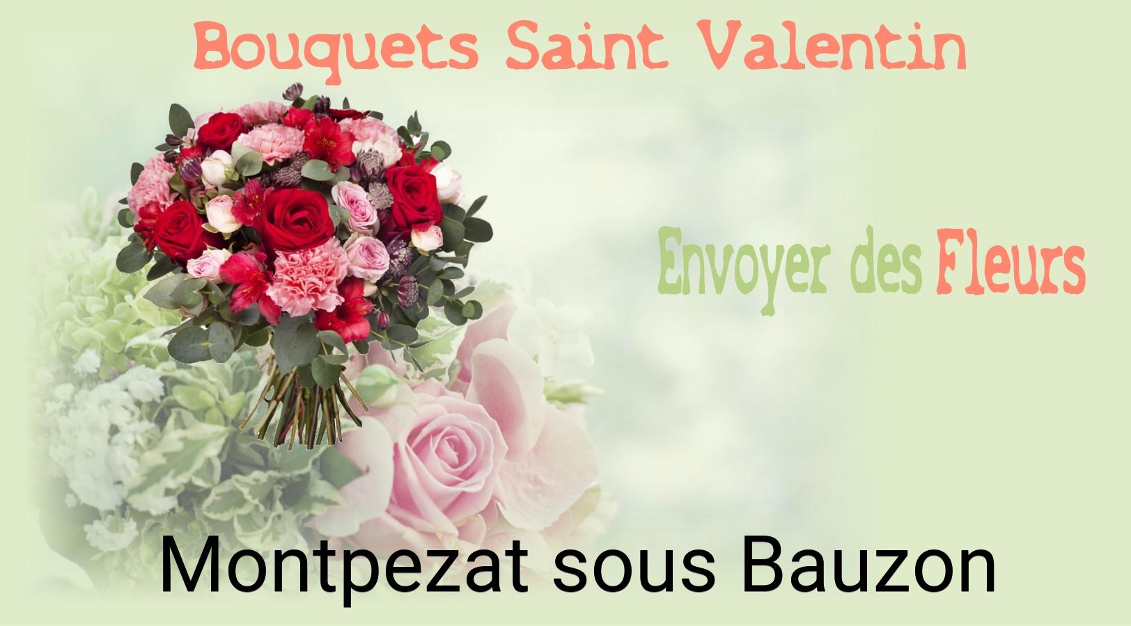 Roses de Saint-Valentin livrées à Montpezat-sous-Bauzon